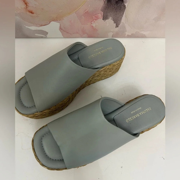 ! PALOMA BARCELO Aryn Espadrille Sandal
JADITE LEATHER SLIDE Shoes wedges … - Picture 5 of 8